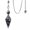 Snowflake Obsidian, variant on 10PCS Natural Reiki Chakra Quartz Pendulum Healing Chips Stone Chain Pendants-Snowflake Obsidian