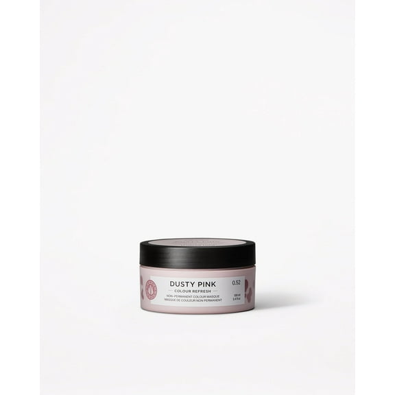 Maria Nila Colour Refresh, Dusty Pink 3.4 Fl Oz, Dark Pink Pastel Hair Mask, Semi-Permanent Pigments, 100% Vegan & Sulfate/Paraben free