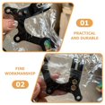 thumbnail image 2 of QUTETN Disc Brake Modification Bracket 6 Pcs Bike Components Conversion Brakes Riding Carbon Steel, 2 of 6