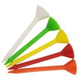 thumbnail image 1 of 3 1/4" Hep Tee Cup (Standard) Multi-Color Golf Tees, pack of 5 by Hep Tee, 1 of 1