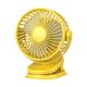thumbnail image 1 of Ventilador 3 en 1 con clip Ventilador de sobremesa ajustable en 360º Batería recargable de 4000 mA Abanopi Amarillo, 1 of 7