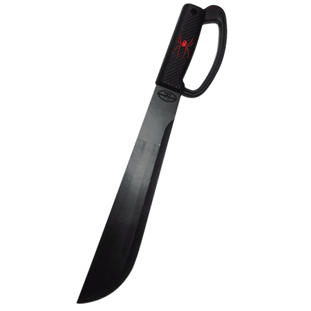 Mil-Spec Black Widow Machete w/Self-Sharpening (Best Machete For Self Defense)