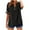 Linen Tops for Women-A18 Black, variant on Mifsaly Short Sleeve Blouses for Women Linen Shirt V-Neck Vacation Summer Tops Lightweight Dressy Casual Blouse 2026 Trendy Outfits M