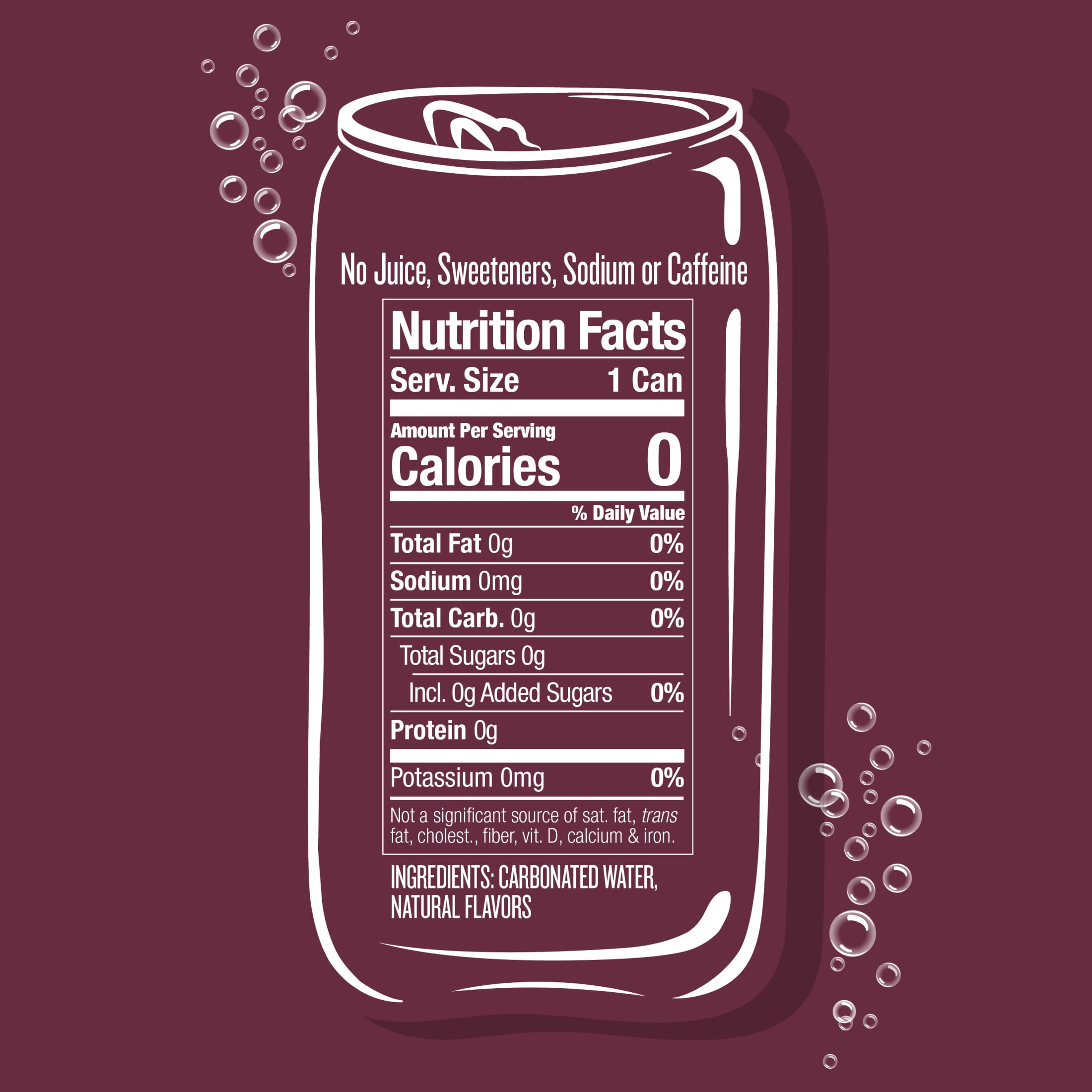 (6 pack) Polar Zero Calorie Black Cherry Sparkling Seltzer Water, 12 fl oz, 8 Pack Cans