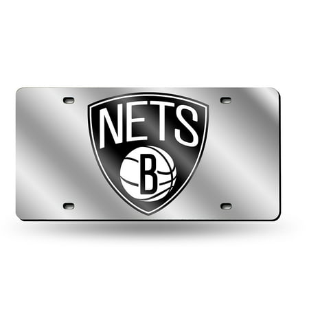 Brooklyn Nets NBA Laser Cut License Plate Tag