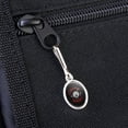 thumbnail image 3 of Wok and Roll Rock Funny Humor Antiqued Oval Charm Clothes Purse Suitcase Backpack Zipper Pull Aid, 3 of 4