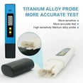 thumbnail image 4 of SNNROO 2pcs Portable Digital TDS Pen Test Water Quality Purity Tester Tool Detection Meter, 4 of 5
