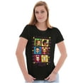 thumbnail image 4 of XOMG POP Colorful Animated Band Women's T Shirt Ladies Tee Brisco Brands S, 4 of 5