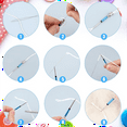 thumbnail image 5 of 10 Pcs Punch Needle Kit Adjustable Punch Needle Tool 7 Size Punch Needle with Wooden Handles for Adults Beginner, 5 of 7