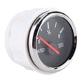 thumbnail image 1 of Water Level Gauge, High Performance Water Level Indicator High Accuracy  For RVs For Trucks For Ships For Generators Black Dial Silver Frame, 1 of 8