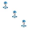 thumbnail image 1 of Bearachild 1 Juego de casco de rodillo para niños, rodillera deportiva ajustable, muñequera para patineta, patinaje, scooter, azul claro Type1 NO1, 1 of 6
