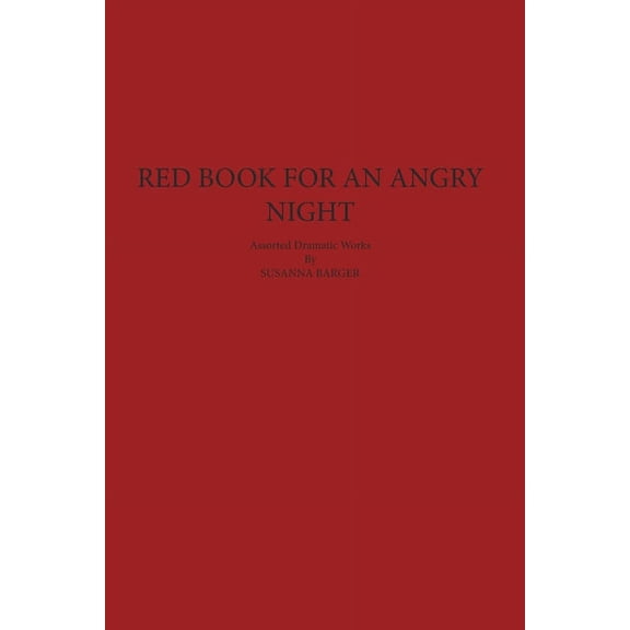 Red Book For An Angry Night [Softcover], (Paperback)