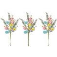 thumbnail image 1 of Easter Tree Decorations, 19.7 Inch DIY Flower Arrangement Bundle with Colorful Flowers and Bendable Stems for Table Centerpiece Indoor Outdoor Holiday Party, 1 of 1
