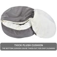thumbnail image 2 of Cama para perros mullida, cama para gatos de felpa, hermosa cama para mascotas, cama cálida para mascotas, mascota suave, sofá, cojín rectangular lavable para mascotas, cama para mascotas, 2 of 5