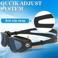 thumbnail image 5 of Polarized Swimming Goggles Swim Pool Goggles Anti Fog Anti UV No Leakage Clear Vision for Men Women Adults Teenagers, 5 of 5