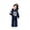 Navy, variant on Shadoumai Girls Winter Outfits Kids Fashionable Casual Hoodie Sweatshirt With Pants Tracksuit Set For Daily School Outdoor Wear Back to School Outfits