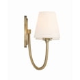 thumbnail image 4 of JUN-10322-VG Crystorama Lighting Juno - 2 Light Wall Mount-13 Inches Tall and 15 Inches Wide-Vibrant Gold Finish, 4 of 12