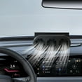 thumbnail image 6 of Nishiyuenyi Car Fan Window Vent Car Cooling to Install Exhaust Fan USB Auto black, 6 of 9