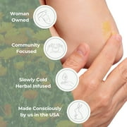 Talc Free Body Powder for Women, Dusting Powder, Cornstarch Free Talcum Powder, Grounding Relaxation Scent, Essential Oils Lavender, Vetiver, Clary Sage, Ora’s Amazing Herbal, Blissful Earth 2.5 oz