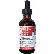 truDERMA Diet Drops for Rapid Weight Loss, Includes Recipe and Exercise Guide, 2 Fl oz