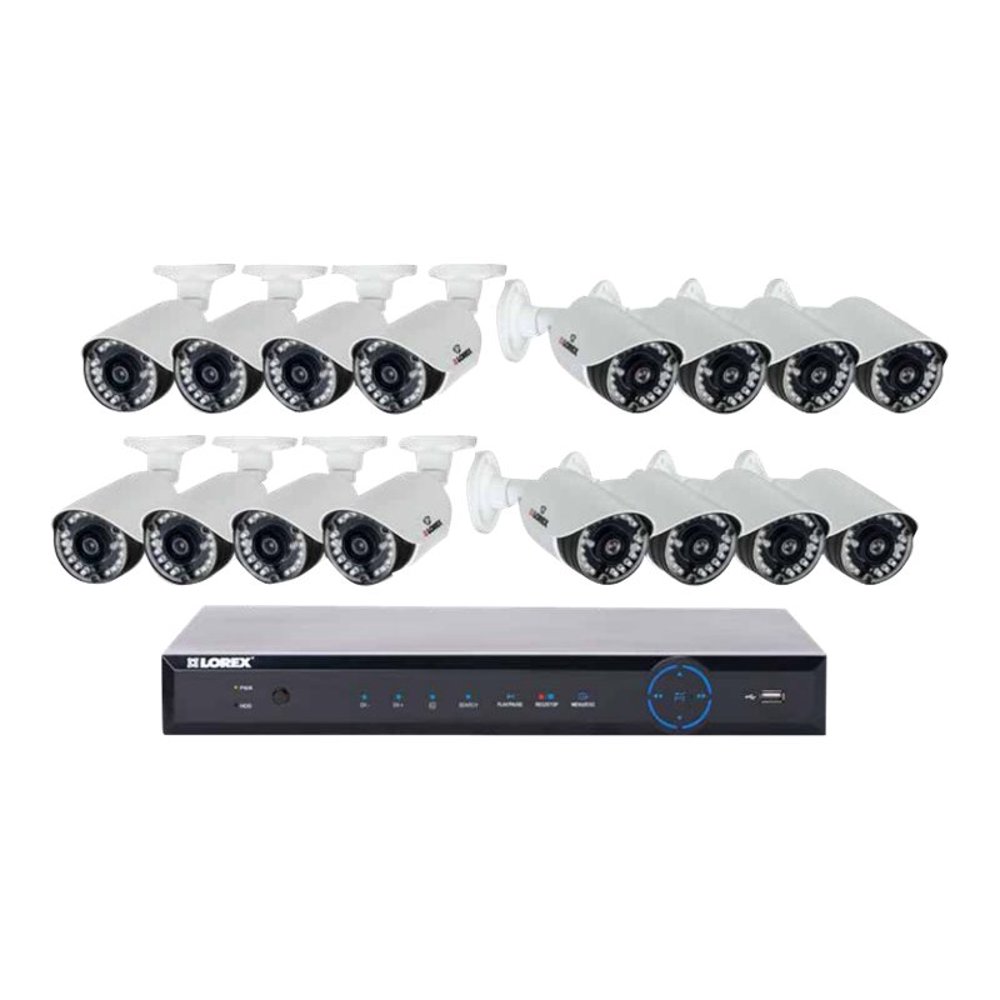 Lorex Eco6 Series LH16162TC167B - DVR + camera(s) - 16 channels