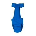 thumbnail image 4 of Barkertime Aqua Blue Escape-Proof Premium Waterproof Dog Diaper Overall - Made in USA, 4 of 6