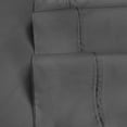 thumbnail image 5 of BNM Egyptian Cotton 1200 Thread Count Solid Deep Pocket Bedroom Sheet Set, California King, Charcoal, 5 of 11