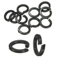 thumbnail image 1 of Uxcell 10-Pack Rondelle à Ressort à Verrouillage, M12 Acier Inoxydable Revêtement Électroplaqué Noir Gasket Vis Fixations, 1 of 6