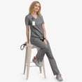 thumbnail image 1 of LYMAYTER Scrubs Nurses for Women Medical Uniform Nurses Uniforms Solid Color Scrubs Nurses S-2XL, 1 of 2