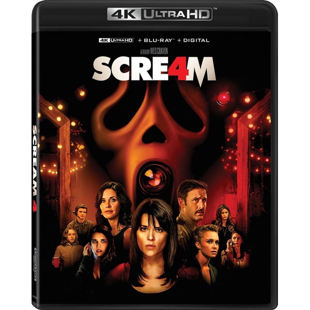 Blu-ray Lionsgate Scream 4 4K Ultra HD Digital