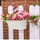 thumbnail image 4 of 4 Macetas Colgantes de Metal, Macetas Grandes de 27,5 CM, Cubo de Flores Colgante con Gancho Desmontable para Balcón, Valla, Jardín, Decoración del Hogar (4 Colores), 4 of 5