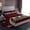 Red, variant on Manfei Jungle Wildlife Bear Twin Sheet Sets,Rustic Farmhouse Cabin Twin Fitted Sheet,Blue Black Checkered Flat Sheet For Men Women,Breathable Home Decor,3-Piece