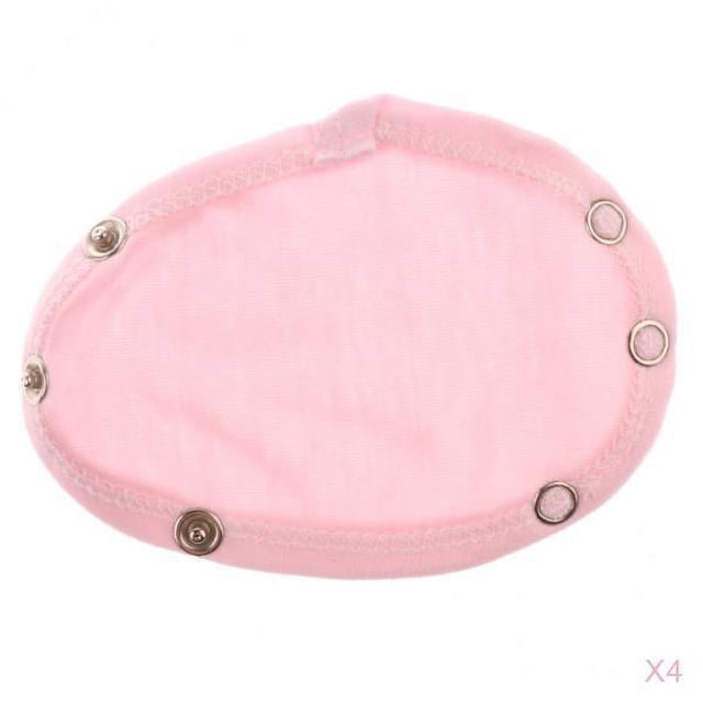4Pcs Romper Crotch Extenter Body para Niños Extensores , 4 piezas rosa