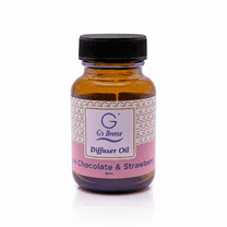 G's Breeze Dark Chocolate & Strawberry Diffuser Oil - Smooth cocoa & strawberry diffuser oil for cozy comfort.