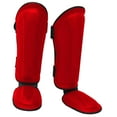 thumbnail image 4 of BAOSITY Muay Thai Kickboxing Shin Guards Leg Instep Protection Versatile Shin Protection Leg Guards for Kicking Sparring Martial Arts 40cmx19cm, 4 of 8