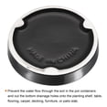 thumbnail image 5 of Uxcell  2pcs Ceramic Round Plant Pot Saucer Drip Tray for Gardening Black 11.5cm, 5 of 6