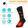 thumbnail image 5 of PENGXIANG Electric Heated Socks Rechargeable Battery Heat Sox Kit for Men Women,Unisex Winter Warm Battery Powered Heating Thermal Stockings,Novelty Sports Outdoor Heated Socks Hunting Foot Warmer, 5 of 8