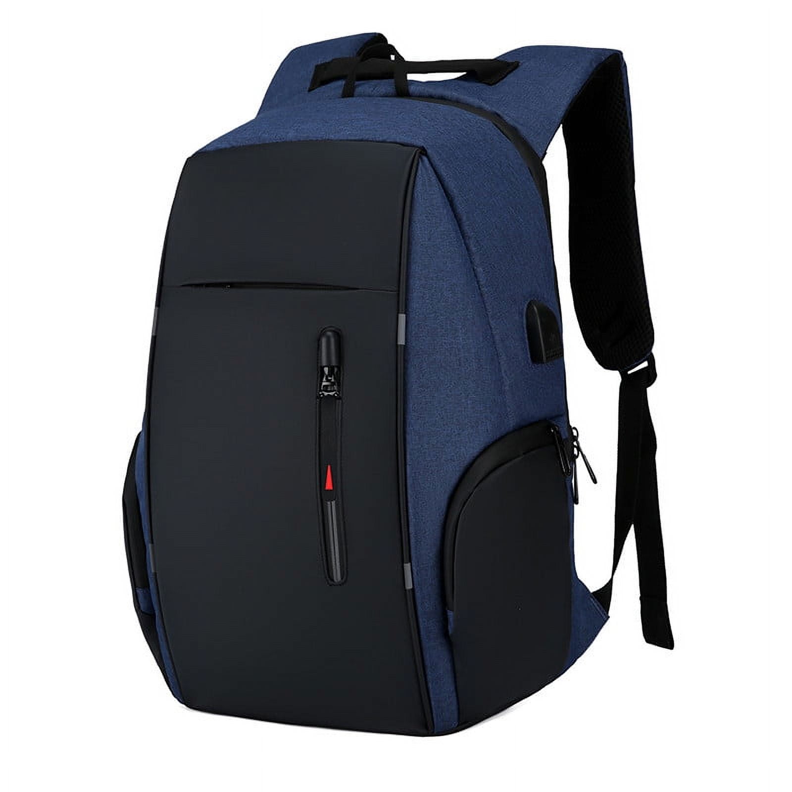 DZCPSCZG Men Backpack 15.6 In USB Charging Laptop Computer Bag Casual Business