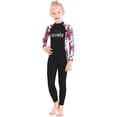 thumbnail image 4 of Traje De Buceo Para Niños DIVE&SAIL Traje de buceo para niños Traje de neopreno con estampado de flores para nadar (Negro XL), 4 of 8