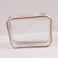 thumbnail image 3 of 3PCS Cosmetic Bag Set See through Portable Makeup Bag Toiletry Pouch for Travel, 3 of 7