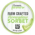 The Frozen Farmer Honeydew Sorbet 16oz, NonFat, Vegan, GlutenFree, No