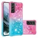 thumbnail image 1 of Funda para Samsung Galaxy S21 Plus 5G Transparente con Brillos Carcasa Protectora Antigolpes con Glitter Brillante, 1 of 5