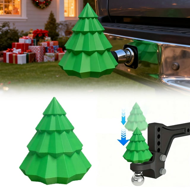 BotaniNest Trailer Covers 5cm Towing Antirust Protective Caps Fit SUV Trucks RV Boat Trailer & More
