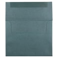 thumbnail image 2 of JAM Paper A2 Envelopes, 4 3/8 x 5 3/4, 50/Pack, Malachite Deep Green Metallic, 2 of 3