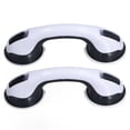 thumbnail image 2 of Shower Support Handle,2pcs Shower Handle Curved Shower Handle Shower Safe Grip Ultra Responsive, 2 of 7