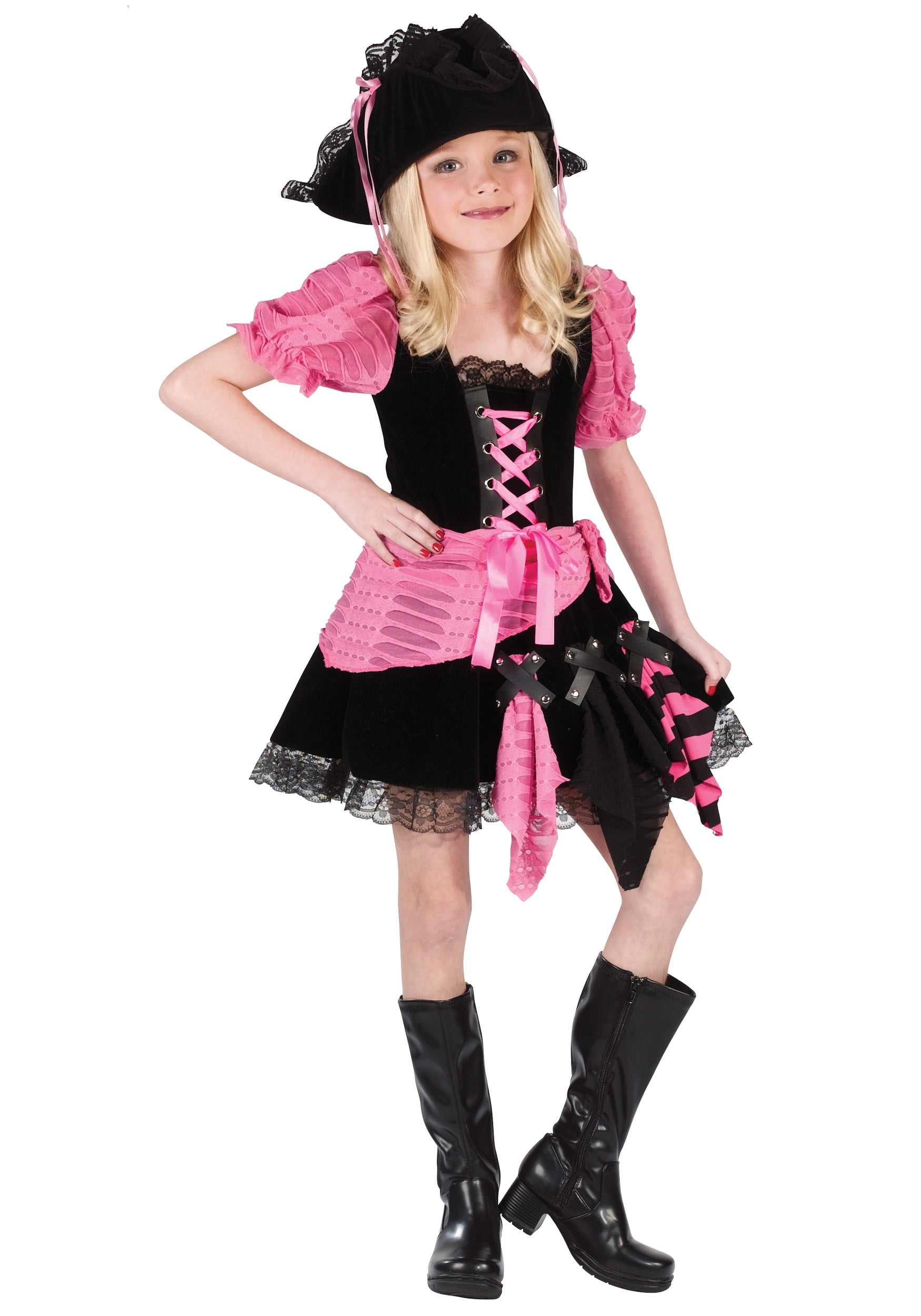 New Pink Pirate Baby Infant Halloween Costume 