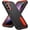Black/Orange, variant on for Samsung Galaxy S23 Case, Samsung S23 Phone Case with Built in Kickstand, Shockproof/Dustproof/Drop Proof Military Grade Protective Cover for Galaxy S23 5G (Night Purple/Baby Pink)