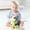 White, variant on FeiFu Musical Cow Teething Toy 130g Multifunctional 3D Teether with 32 Built in Music Bell and Pull Ring Safe Bite Proof Toy