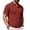 Wine, variant on Mens Polo Shirts Plaid Texture Regular Fit Breathable Tops for Daily Wear, Everyday Casual Soft Feel Tees