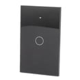 thumbnail image 5 of Black Smart Switch 1 Gang Universal WiFi Remote Control Touch Smart Switch US Plug 90?250V for Tuya, 5 of 5